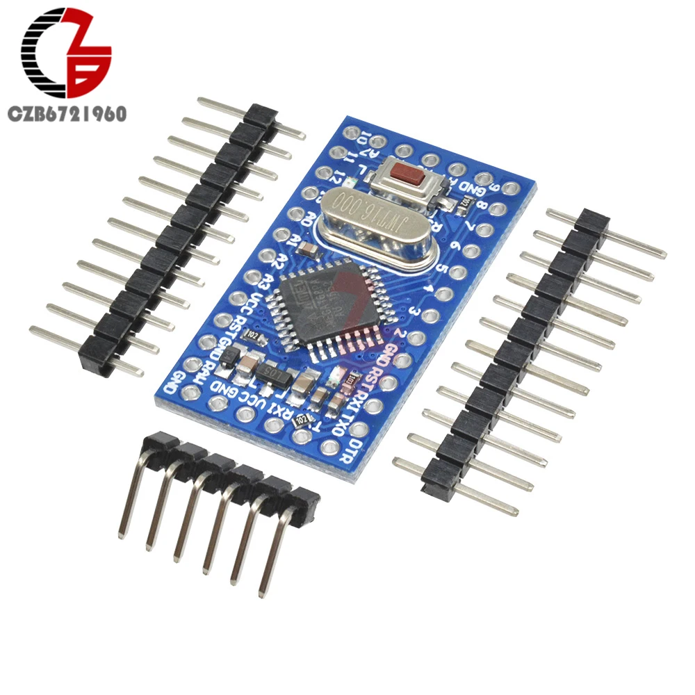 10PCS Pro Mini Atmega168 5V 16M For Arduino Nano replace Atmega328 GOOD
