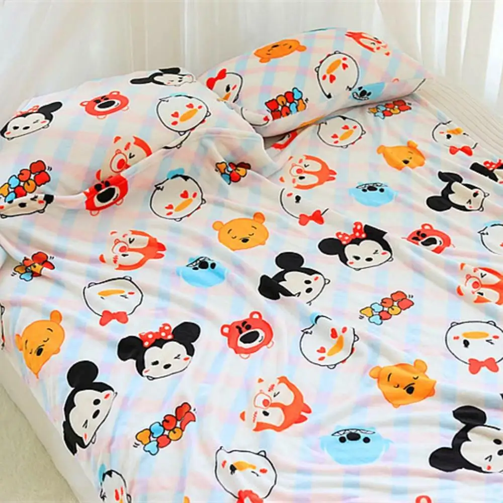 Cuddly Blanket Disney Coral Fleece 120x150cm Mickey Minnie Mouse Cars Plan Pooh 