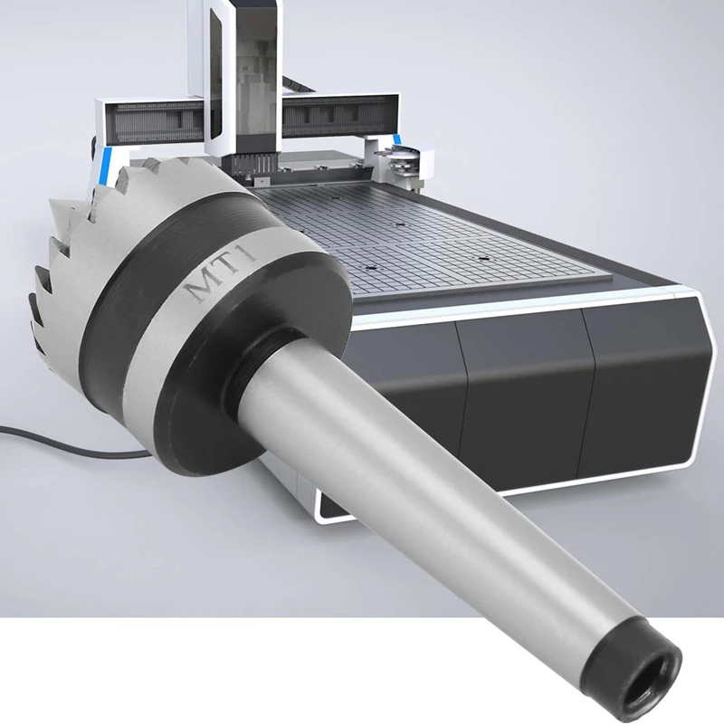 

MT1 Wood Turning Tool,Heavy Duty Bearing Tailstock Wood Metal Lathe Live Center,Multitooth Wood Lathe Drive Center Spring Point(