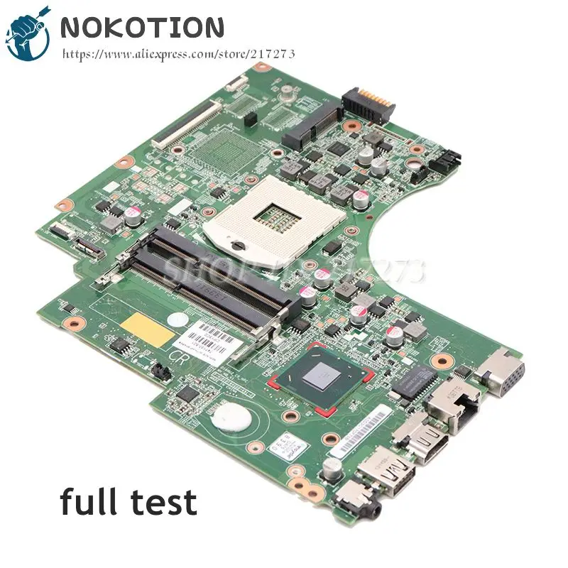 Материнская плата NOKOTION 747137-501 747137-001 для ноутбука HP Touchsmart 15-D 250 G2 HM77 GMA HD4000 DDR3 |