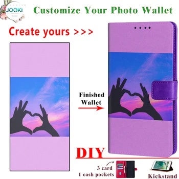 

Purple Leather Custom Design Phone Case For ZTE Axon 10 Pro Book print Cover for case ZTE Axon 10Pro 5G Personalized soft leather Photo Women's Wallet