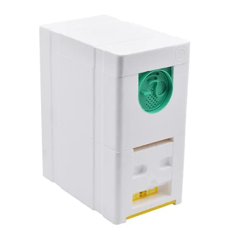 

Honey Beehive Frames Beekeeping Box Bee Hive King Pollination Box Bee Mating Copulation Box For Farm Beekeeping Equipment Hot