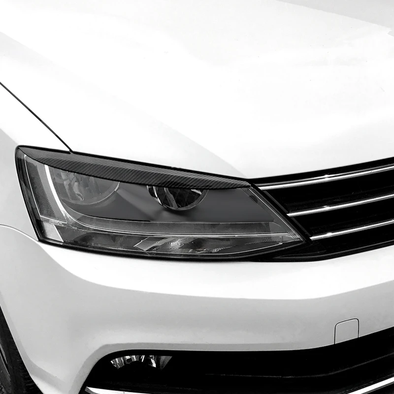 Автомобильные фары Брови Веки наклейки для Volkswagen Jetta MK6 автомобиля
