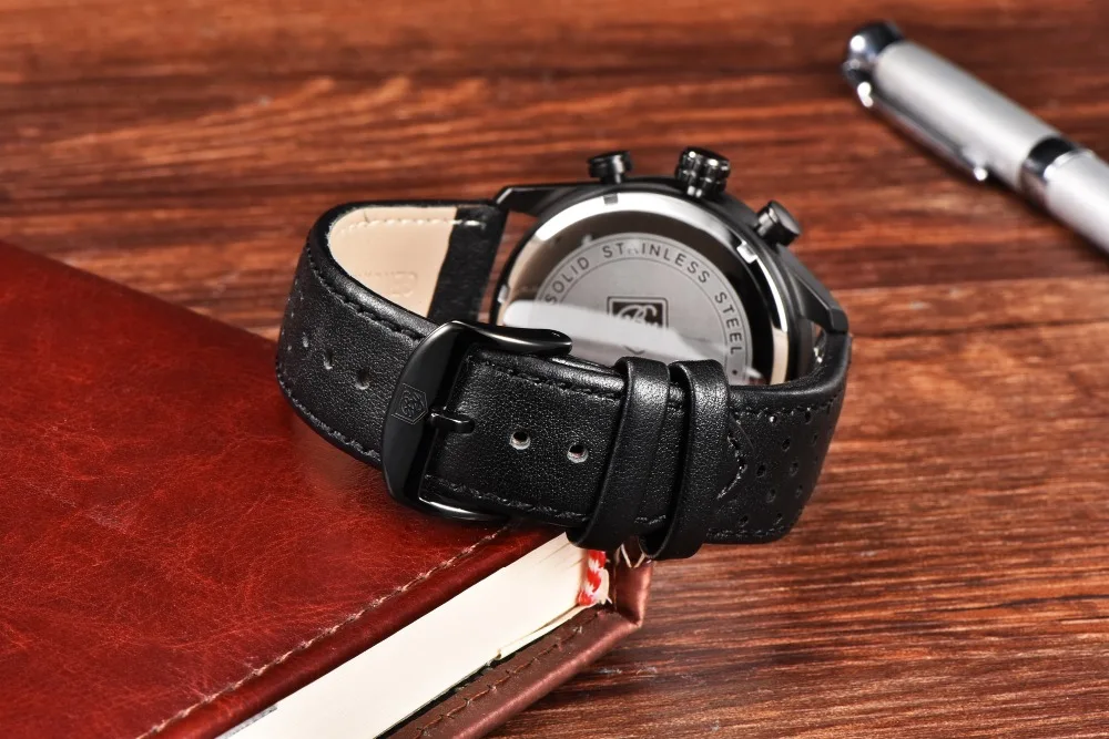 BENYAR люксовые брендовые военные часы Мужские кварцевые аналоговые часы с кожаным ремешком Мужские спортивные часы армейские мужские часы BBB