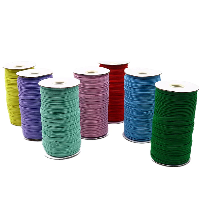 100 Yards Colorful Elastic Ribbon