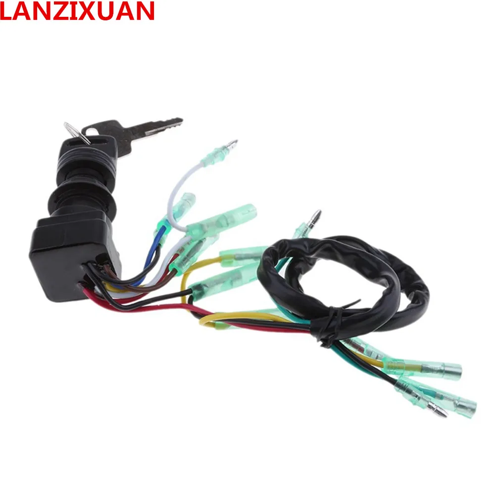 Ignition-Switch-Key-Assy-For-Yamaha-Outboard-Motor-Control-Box-703-82510-43-00 (3)_副本