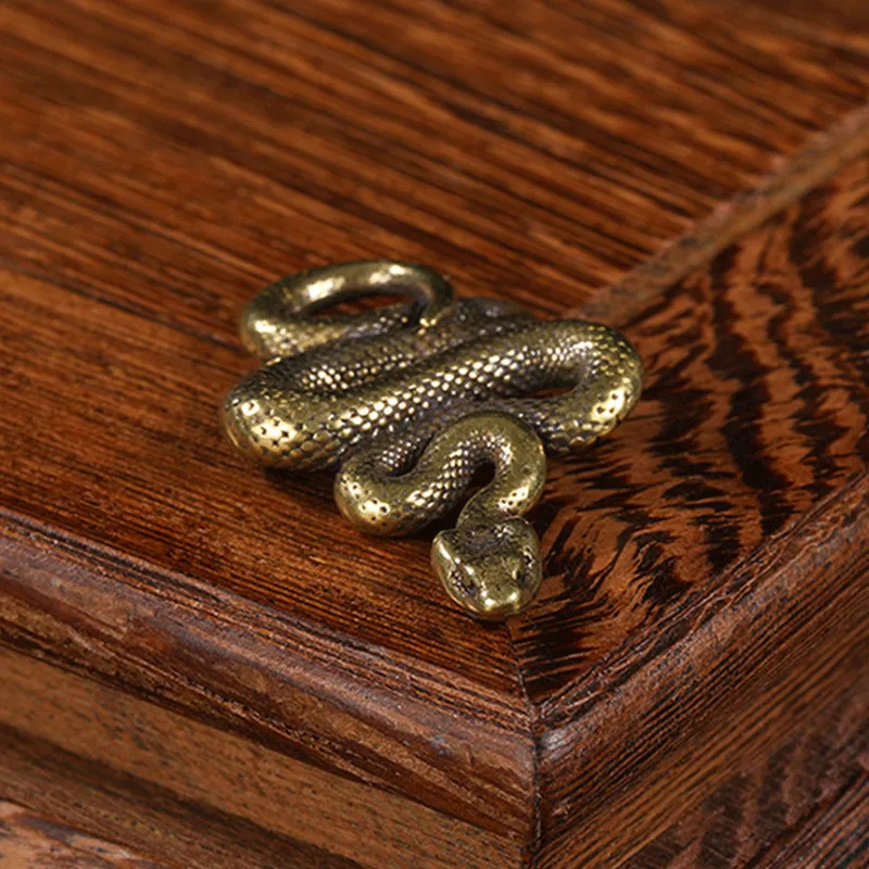 snake pendnat brass (9)