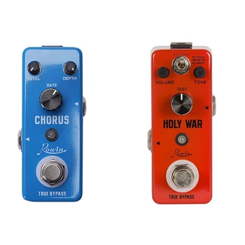 

2 Pcs Guitar Effects True Bypass Design for Guitar Pure Analog Circuit, Lef - 304 & Lef - 305