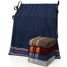Cotton Bath Towel 75X145 Adult Extra-large Thickening Large Bath Towel Wholesale Not Shed Does Not Fade Strong Absorbent Ba