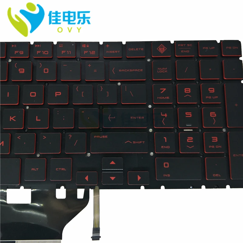 Ноутбук OVY US keyborad для hp для OMEN 15-DC с подсветкой P/N: 9z. nf38q. 101