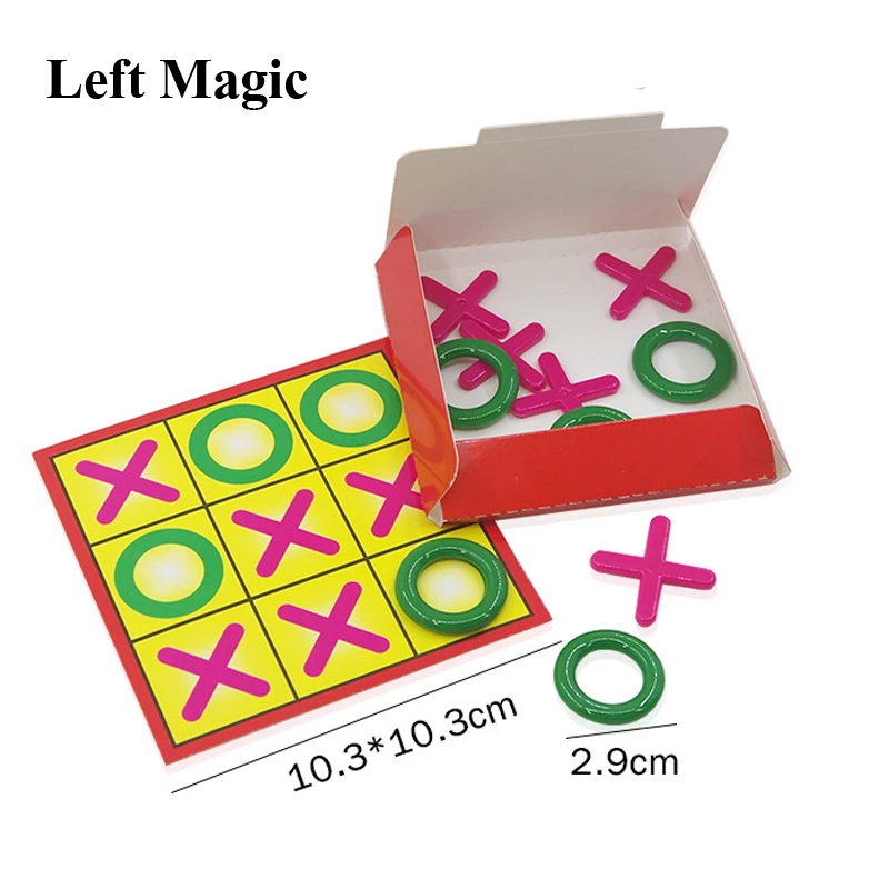 Mini Tic Tac Toe Pro By Bond Lee - Magic Tricks Card Props Mentalism Close Up Street Tool Toys Comedy | Игрушки и хобби