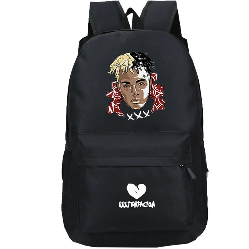 

XXXTENTACION Cartoon Backpack Universe Printed Men Space School Bags Rucksack Book Shoulder Crossbody Star Knapsack