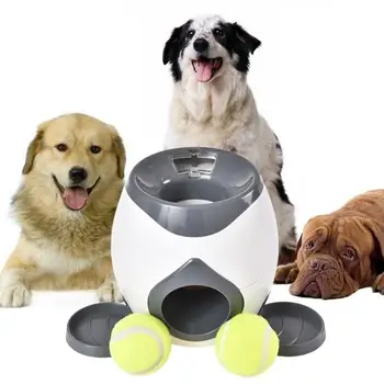 

ABS+PP Round Food Reward Machine Pet Feeder Durable Sturdy Toy Diet Dog Puzzle Pet Slow Food Bowl Training