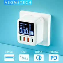 30/40W Quick Charge QC3.0 USB Charger Wall Travel Mobile Phone Adapter Fast Charger USB Charger For iPhone Xiaomi Huawei Samsung