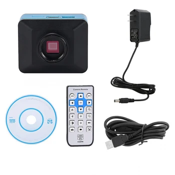 

HAYEAR 12MP 1080P 4K CMOS UHD Digital Electronic Digital Industrial C mount Video Microscope Camera For Phone Repair Teaching