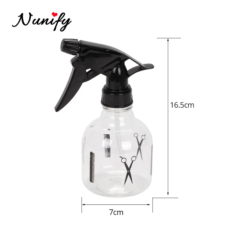250Ml Plussign Hair Salon Haircut Hairdressing Water Spray Empty Bottle Sprayer Refillable Bottle Barber Styling Cutting Tool