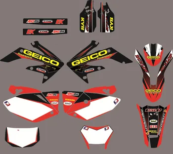 

3M for Honda CRF250X 04-14 Motorcycle Graphics DECALS STICKERS For Honda CRF250X 2004 2005 2006 2007 2008 2009 2010 2011 2012