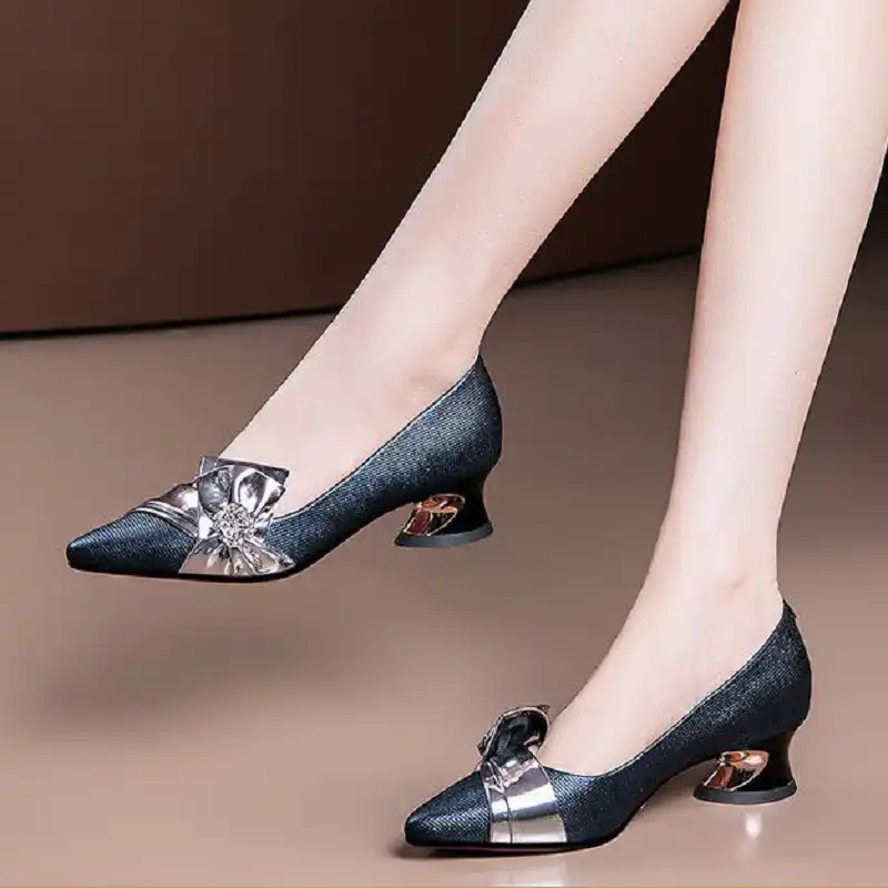 Crefimix Chaussures A Talons Pour Femmes De Haute Qualite Elegantes Stylees De Fete Confortables Pour Boite De Nuit A6406w Aliexpress