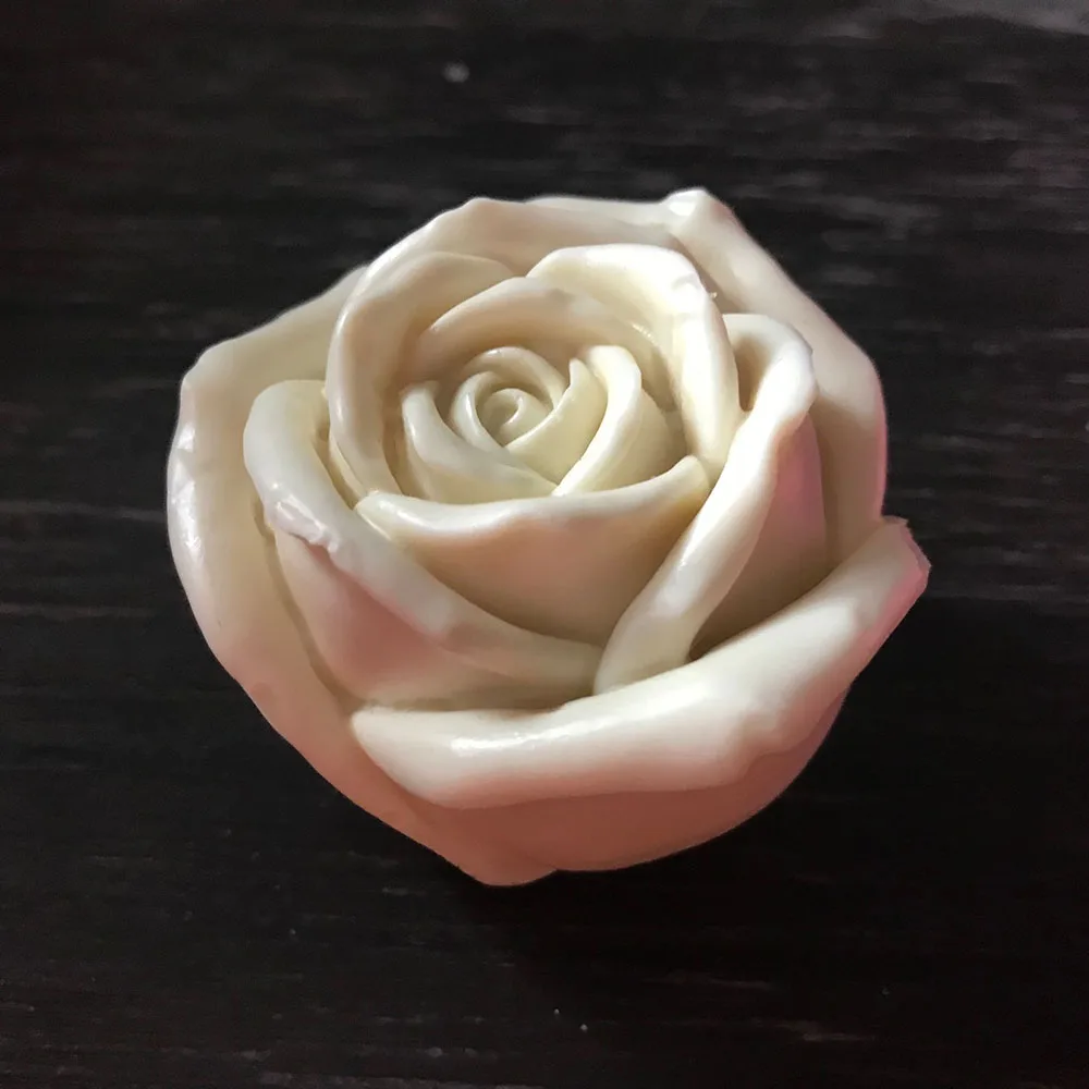 Силиконовая форма в виде Розы в форме мыла полимерные глиняные формы Fondant(сахарная) формочка для выпечки прессформы