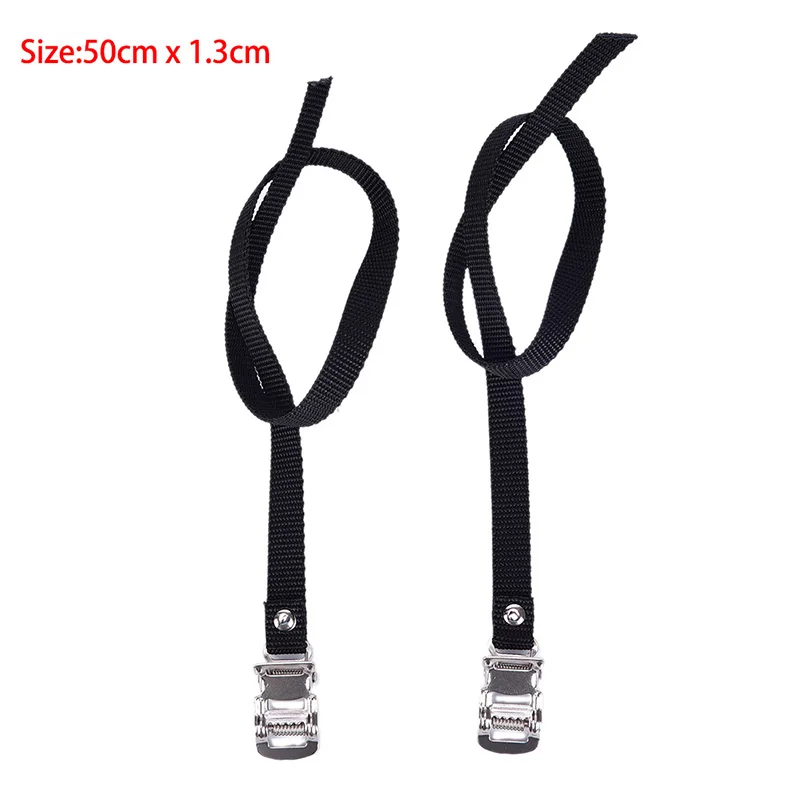 1 Pair Cycle Pedal Non Slip Strap Bike Spinning Cycling Shoe Toe Casing Tie Rope