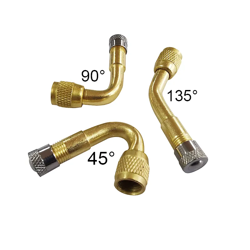 Details about   135 Degree Brass Air Tyre Extension Valve Motorcycle Car Truck Bicycle Scoo P1 