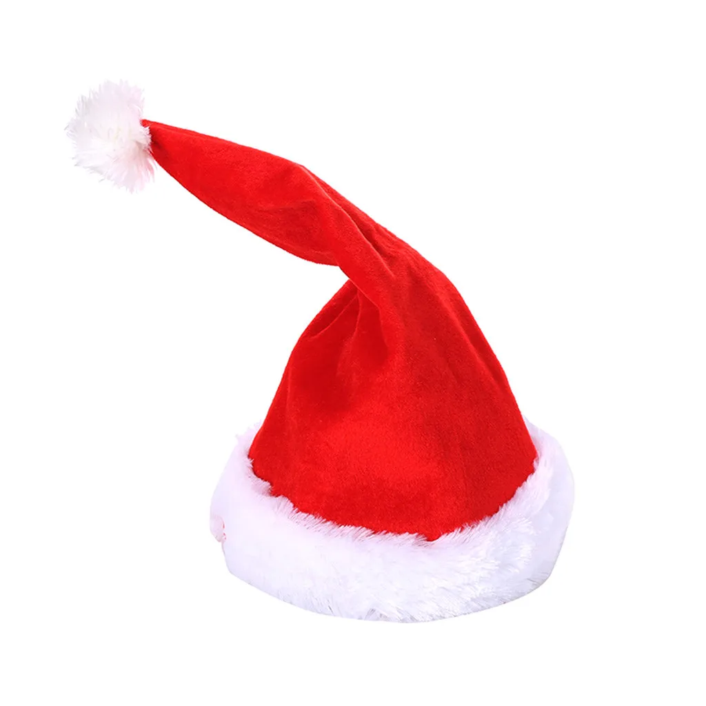 Музыкальная Рождественская шляпа Поющая и Танцующая забавная плюшевая игрушка в шапке забавные рождественские украшения для дома Рождественская шляпа шапки для Санта-Клауса