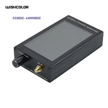 Wishcolor 35mhz-analisador do espectro de 4400mhz rf com 4.3