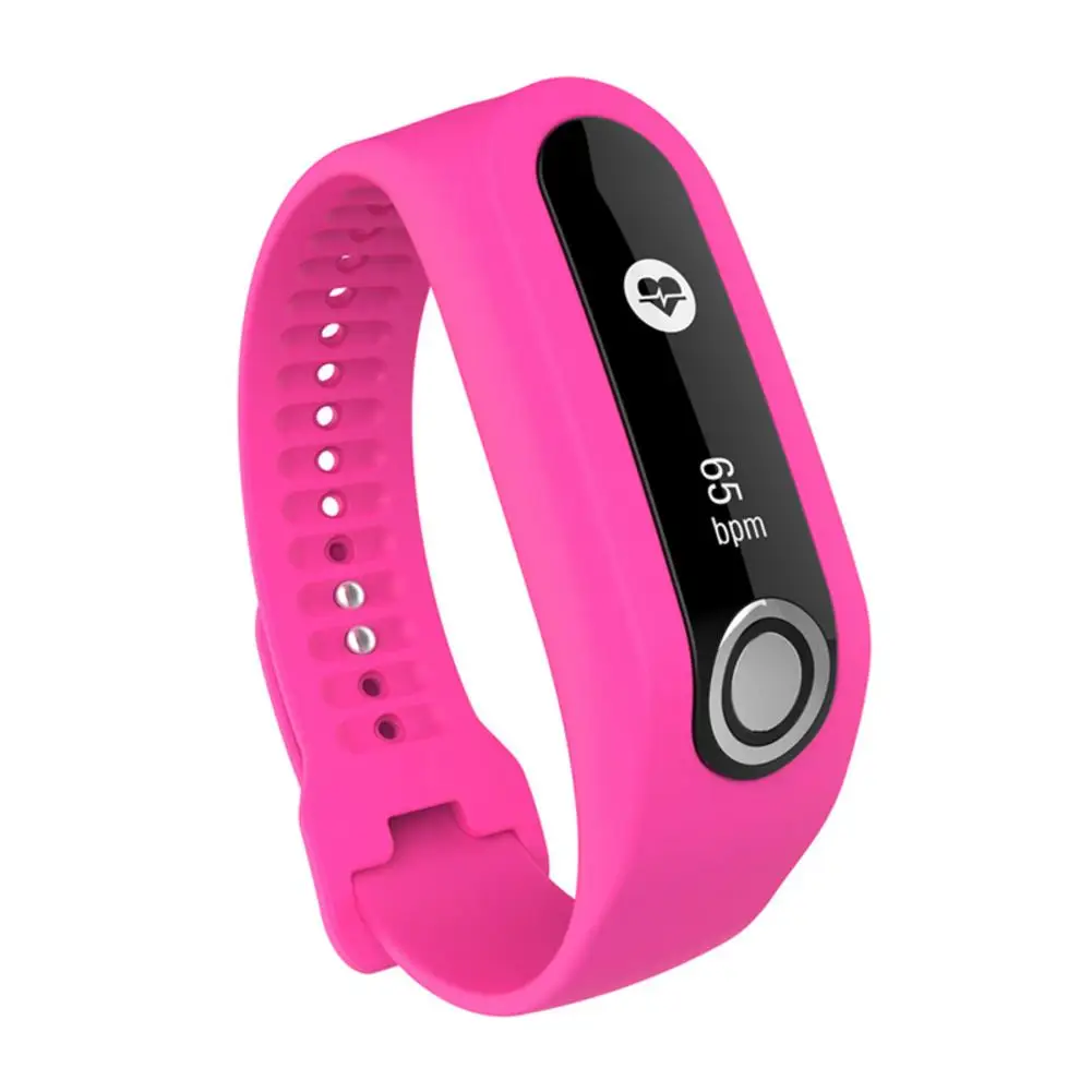 Смарт-браслет для спорта сменный ремешок для часов Tomtom Touch - Цвет: Pink