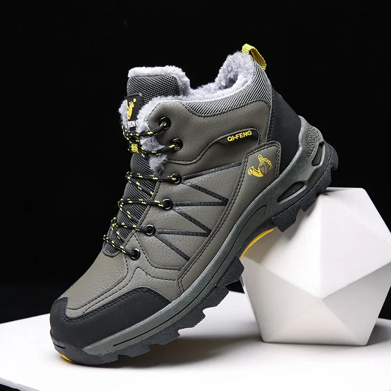 Новая модная обувь для пеших прогулок, увеличивающая рост, Мужская теплая удобная обувь высокого качества для альпинизма, прогулок, hombre zapatos