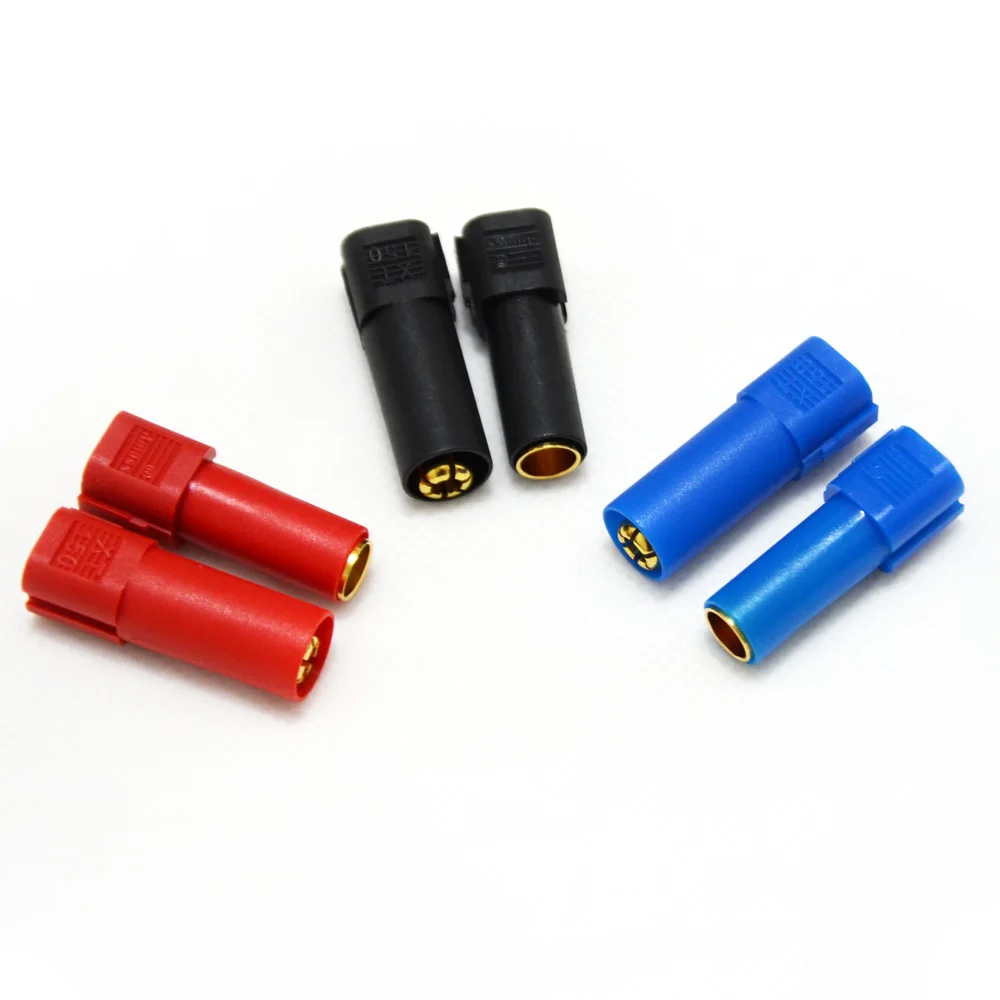 

5 Pairs/10 Pairs Amass XT150 Plug Male and Female 6mm golden Plated Bullet Connector for RC ESC Battery