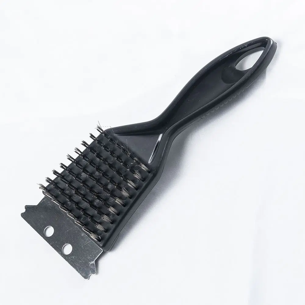 

Stainless Steel BBQ Cleaning Brush Outdoor Camping Picnic Grill Mat Cleaning Brush With Spatulas BBQ Accessories Cooking Tools
