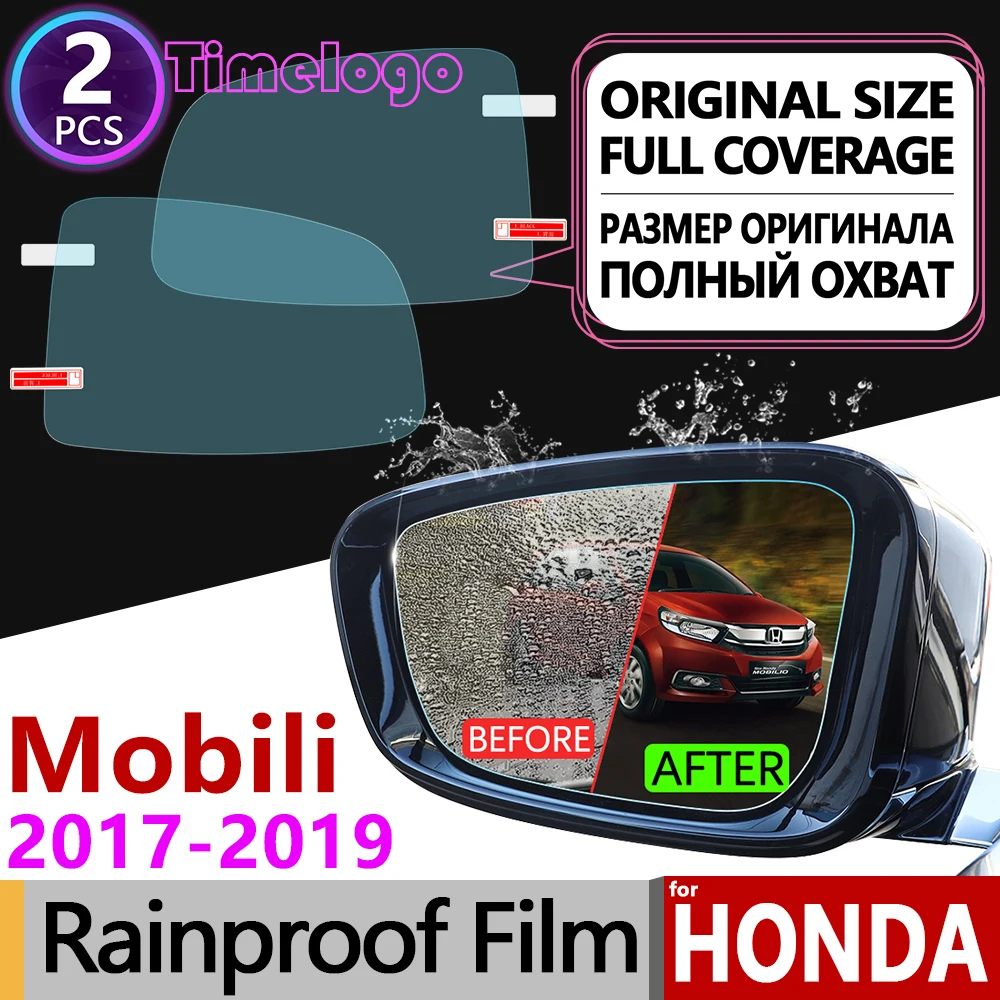 

For Honda Mobilio 2017 2018 2019 2020 DD4 Full Cover Anti Fog Film Rearview Mirror Rainproof Foils Clear Soft Films Accessories