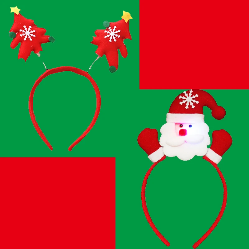 

Christmas ornament pet plush christmas hat hairpin