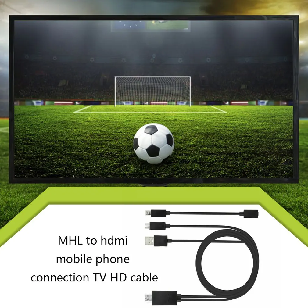 Универсальный 1,8 m 1080P HD кабель-переходник для телевизора Android к HDMI 11pin 5pin интерфейсный кабель для MHL 5PIN 11PIN samsung S4 S5 NOTE htc LG
