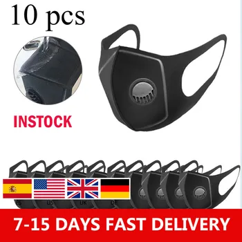 

1/6/10PCs PM2.5 Mouth Face Mask Filter Winter Dust Carbon Insert Washed Reusable Masks