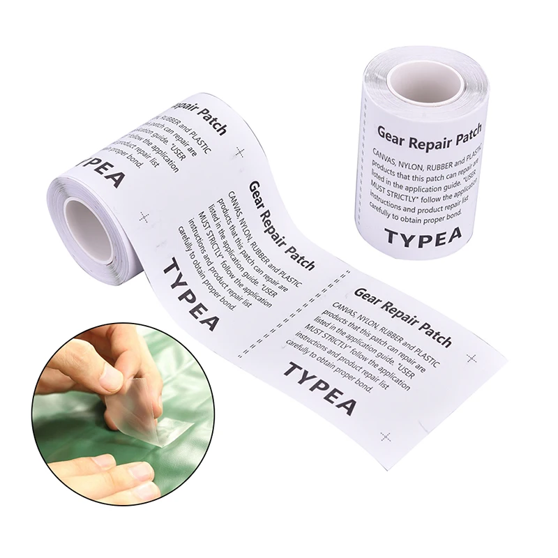Transparent TPU Self Adhesive Universal Camping Portable Waterproof Patch Awnings Tent Repair Tape Water Toys Outdoor camping tent repair tape