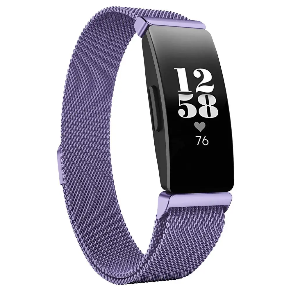 Ремешок для часов Fitbit Inspire HR трекер активности Миланский ремешок на запястье магнитная пряжка замена Браслет из нержавеющей стали