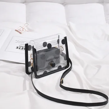 

Women's Bags New Summer Bag Female Fashion Transparent Shoulder Bag
