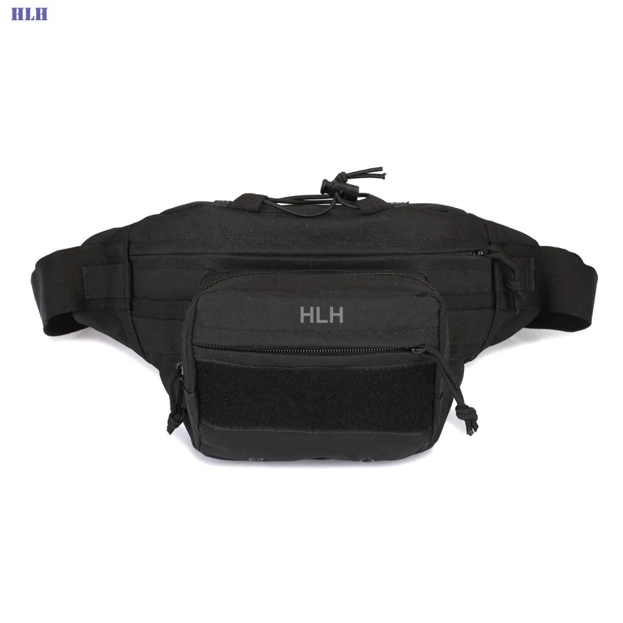 Casual Waist Bag Men's Womens Tactical Sport Pockets Waterproof Mobile Phone Wallet Waist Pouches Multifunction Chest Bag