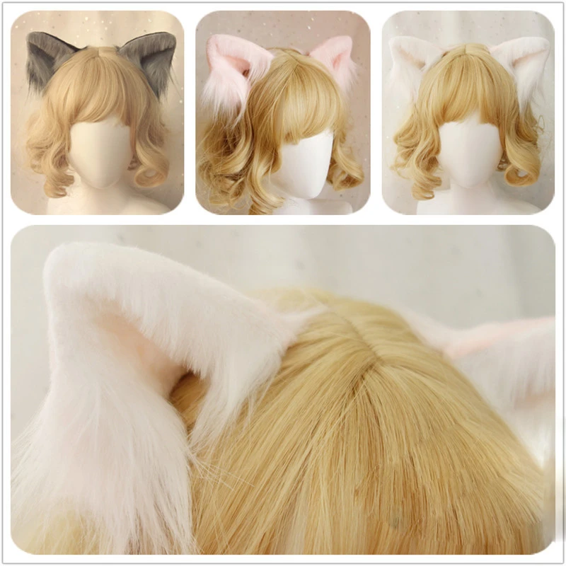 Kemonomimi Pince A Cheveux En Forme D Oreille De Chat En Peluche Pour Fille Douce Faite A La Main Simulation D Animal Mignon Clip Lateral Aliexpress Kemonomimi Pince A Cheveux En Forme D Oreille De Chat En Peluche Pour Fille Douce Faite A La Main Simulation D Animal Mignon Clip Lateral Aliexpress