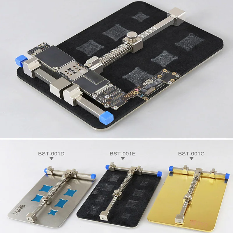 

Stainless Steel Circuit Board Jig Soldering Desoldering Mobile Phone Repairing Tool PCB Repair Holder Fixtures