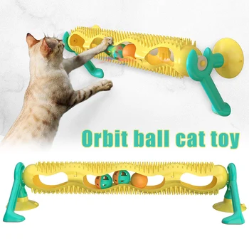 

Interacting Cat Toys Track Ball Fun Tunnel Entertainment Supplies for Pet Kitten _WK