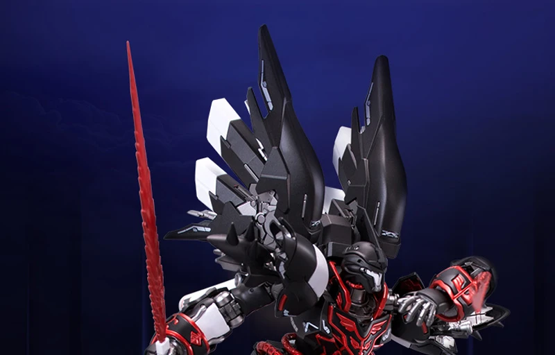 BANDAI RG 1/144 MSN-06S Sinanju GUNDAM Black Phantom металлическая раскраска экшн-игрушка фигурки до сборки модель для мальчика любимый подарок