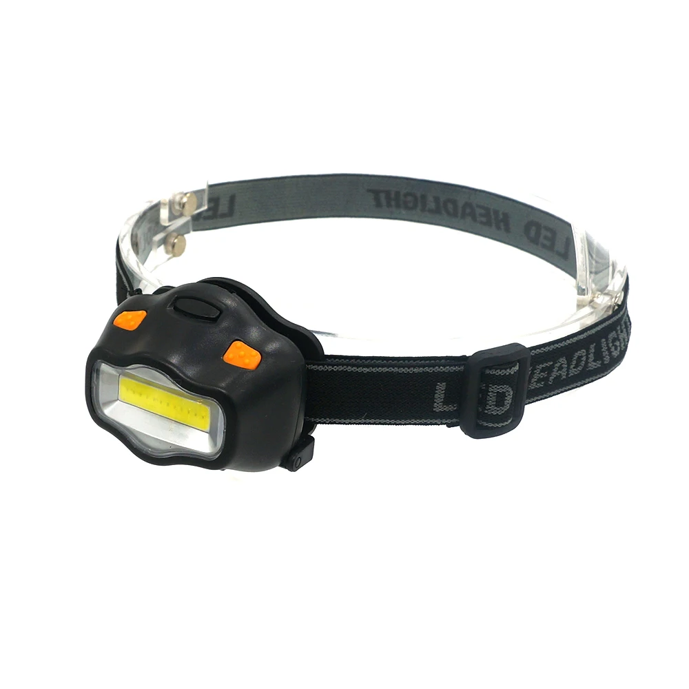 Мини COB светодиодный налобный фонарь 3 режима Водонепроницаемый Головной фонарь аварийный фонарь для наружного кемпинга ночной рыбалки
