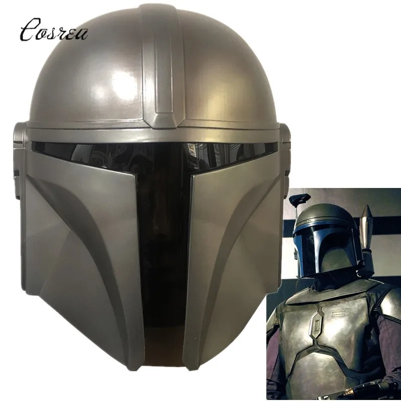 

Star Wars Cosplay Helmet Full Face PVC Mask Helmet Halloween Party Props The Mandalorian Full Head Unisex Christmas