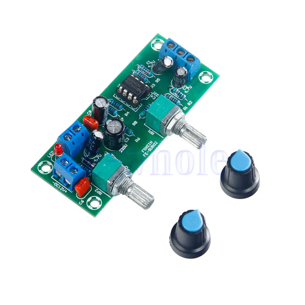 Business & Industrial DC 12V24V Lowpass Filter NE5532 Bass Tone
