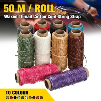 

Cord String-Strap Waxed-Thread-Cord Waxed Hand-Stitching Thread-Rope Bracelet-Wire Crafts Handicraft Tool