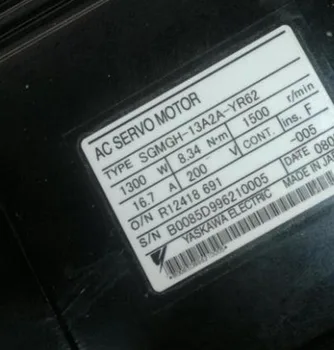 

1PC Used Yaskawa servo motor SGMGH-13A2A-YR62