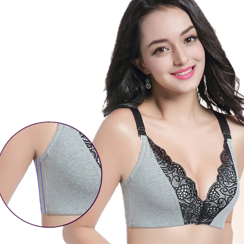 Nursing Bra for Breastfeeding Wireless Maternity Bras Pregnant Women's Pure Comfort Plus Size Seamless