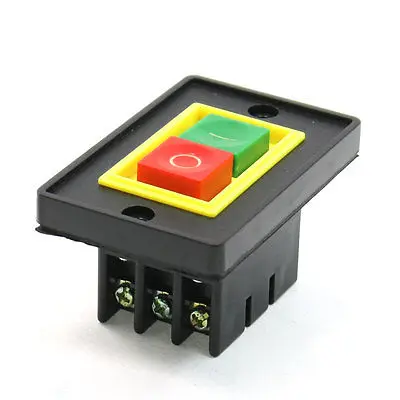 

Rectangle Shape Panel Mount ON/OFF Push Button Switch AC 380V Volt 2KW